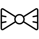 پیش‌نمایش فایل bow-211 از پک آیکون های خطی ساده 1 - 100+ آیکون رایگان