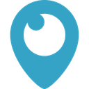 پیش‌نمایش فایل periscope-37 از پک آیکون های اجتماعی رنگی