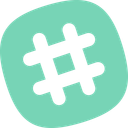 پیش‌نمایش فایل slack-4 از پک آیکون های اجتماعی رنگی