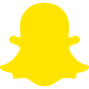 پیش‌نمایش فایل snapchat-56 از پک آیکون های اجتماعی رنگی