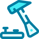پیش‌نمایش فایل hammer-2129388 از پک روز کارگر آبی