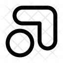 پیش‌نمایش فایل top-right-circle-2504910 از پک پیکان ها