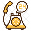 پیش‌نمایش فایل 24-hour-service-3178240 از پک بازاریابی کسب‌وکار 1 زرد