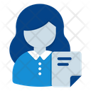 پیش‌نمایش فایل woman-employee-resume-3178009 از پک بازاریابی کسب وکار