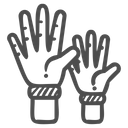 پیش‌نمایش فایل raise-hand-4205716 از پک بازگشت به مدرسه