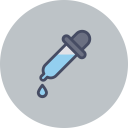 پیش‌نمایش فایل eyedropper-10 از پک مجموعه آیکون خط تخت رایگان انحصاری طراح