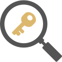 پیش‌نمایش فایل keyword-46 از پک آیکون های سئو رایگان