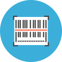 پیش‌نمایش فایل barcode-159 از پک آیکون های تجارت الکترونیک رایگان