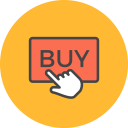 پیش‌نمایش فایل buy-257 از پک آیکون های تجارت الکترونیک رایگان