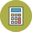 پیش‌نمایش فایل calculator-698 از پک آیکون های تجارت الکترونیک رایگان