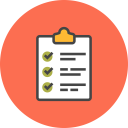پیش‌نمایش فایل checklist-384 از پک آیکون های تجارت الکترونیک رایگان
