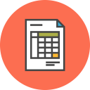 پیش‌نمایش فایل invoice-72 از پک آیکون های تجارت الکترونیک رایگان