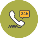پیش‌نمایش فایل telephone-263 از پک آیکون های تجارت الکترونیک رایگان