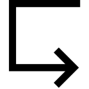پیش‌نمایش فایل arrow-1792 از پک آیکون های مینیمال