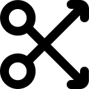 پیش‌نمایش فایل arrow-1798 از پک آیکون های مینیمال