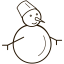 پیش‌نمایش فایل snowman-114 از پک زمستان