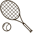 پیش‌نمایش فایل tennis-211 از پک آیکون های تابستان
