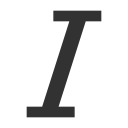 پیش‌نمایش فایل italic-15 از پک رابط کاربری 24 پیکسل