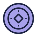پیش‌نمایش فایل coin-1445783 از پک آیکون رنگی خطی