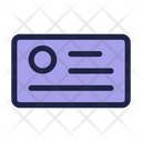 پیش‌نمایش فایل id-card-1445775 از پک آیکون رنگی خطی