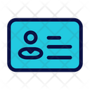 پیش‌نمایش فایل id-card-1445843 از پک آیکون رنگی خطی