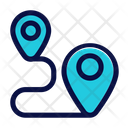 پیش‌نمایش فایل route-1445799 از پک آیکون رنگی خطی