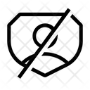 پیش‌نمایش فایل block-user-1538350 از پک آیکون ضروری مینیمال