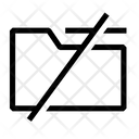 پیش‌نمایش فایل folder-hidden-1538319 از پک آیکون ضروری مینیمال