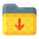 پیش‌نمایش فایل folder-arrow-down-10777248 از پک پوشه ها