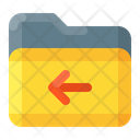 پیش‌نمایش فایل folder-arrow-left-10777249 از پک پوشه ها