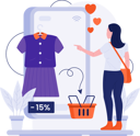 پیش‌نمایش فایل woman-making-purchase-on-live-shopping-11487047 از پک خرید زنده