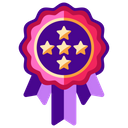 پیش‌نمایش فایل 5-star-medal-4175541 از پک نشان های بازی وارسازی