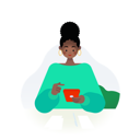 پیش‌نمایش فایل women-using-phone-4285952 از پک شخصیت های زن در حال استفاده از تلفن
