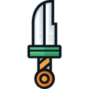 پیش‌نمایش فایل knife-1411382 از پک آیکون های کمپینگ