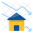 پیش‌نمایش فایل real-estate-down-graph-6966582 از پک املاک و مستغلات