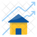 پیش‌نمایش فایل real-estate-growth-glyph-6966586 از پک املاک و مستغلات