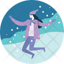 پیش‌نمایش فایل enjoying-in-snowfall از پک فعالیت زمستانی