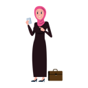 پیش‌نمایش فایل arab-business-woman-reading-message-on-smartphone-7211052 از پک زن عرب کسب‌وکار