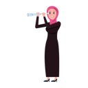 پیش‌نمایش فایل arab-business-woman-with-binoculars-7211050 از پک زن عرب کسب‌وکار