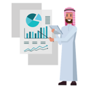پیش‌نمایش فایل arab-businessman-presenting-graph-7211036 از پک مرد عرب کسب‌وکار