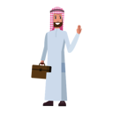 پیش‌نمایش فایل arab-businessman-waving-hand-7211044 از پک مرد عرب کسب‌وکار