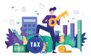 پیش‌نمایش فایل businessman-trapped-in-tax-debt-7230915 از پک روز مالیات