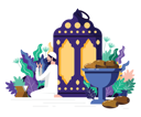 پیش‌نمایش فایل islamic-man-praying-during-ramadan-7641317 از پک نماز رمضان