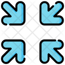 پیش‌نمایش فایل exit-fullscreen-arrow-4968105 از پک پیکان ها