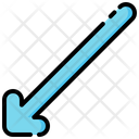 پیش‌نمایش فایل left-down-arrow-4968111 از پک پیکان ها
