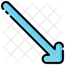 پیش‌نمایش فایل right-down-arrow-4968126 از پک پیکان ها
