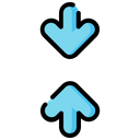 پیش‌نمایش فایل vertical-contract-arrow-4968134 از پک پیکان ها