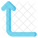 پیش‌نمایش فایل curved-up-arrow-4964454 از پک پیکان ها