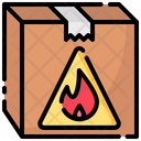 پیش‌نمایش فایل flammable-package-5267288 از پک تحویل و لجستیک