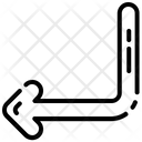 پیش‌نمایش فایل curved-left-2654380 از پک پیکان ها